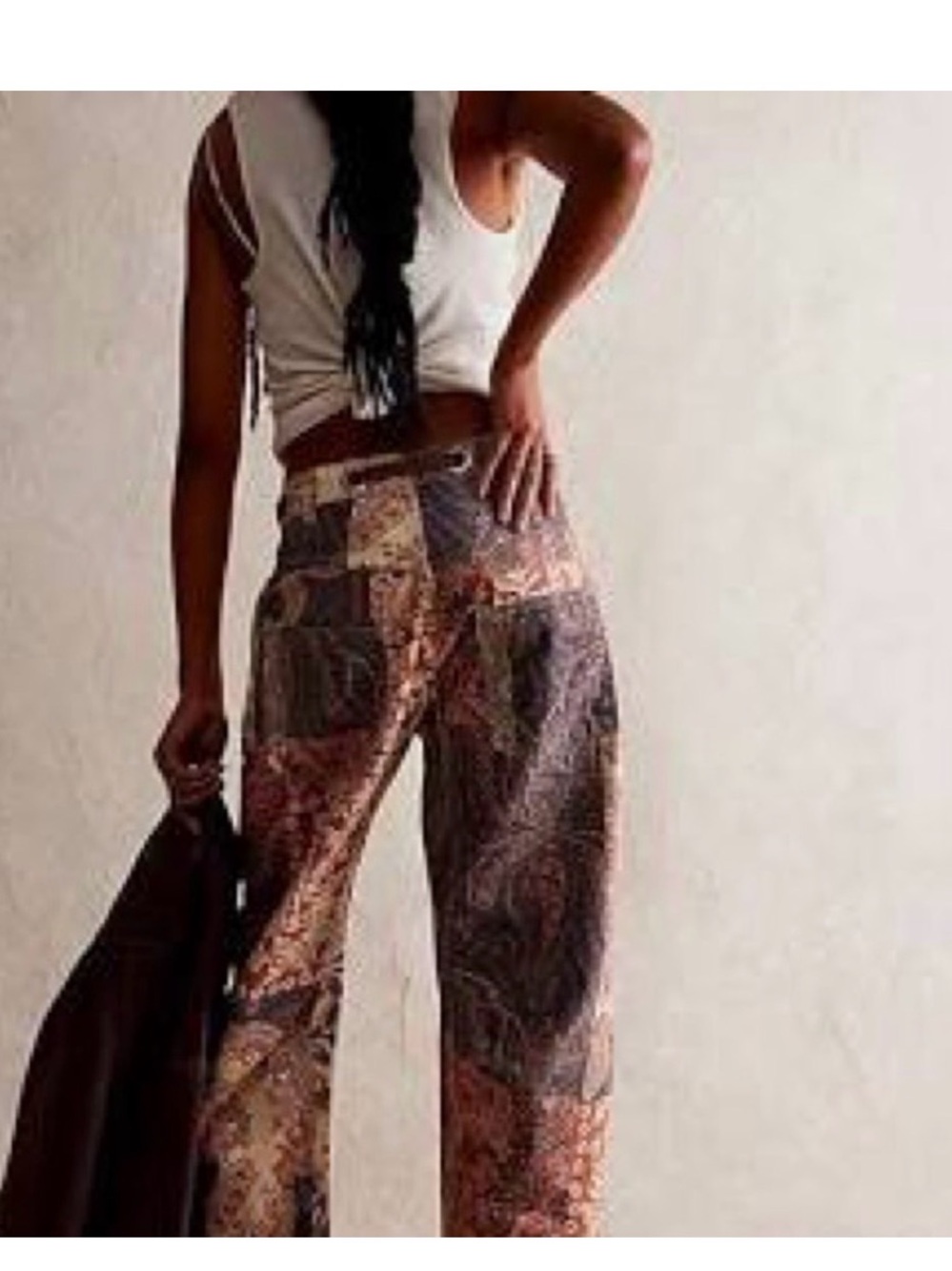Free People Moxie printed jeans - Picture 2 of 5